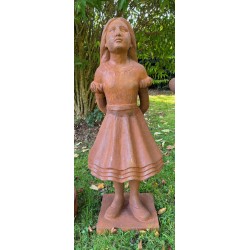 Large Cast Iron Alice in Wonderland