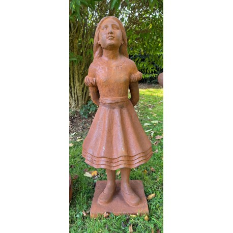 Large Cast Iron Alice in Wonderland