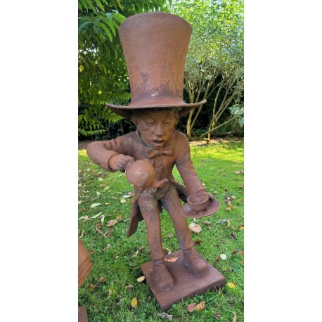 Large Cast Iron Mad Hatter