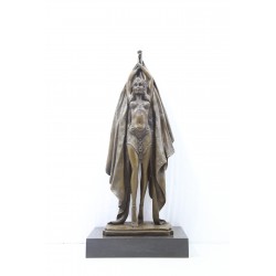 Art Deco Bronze Egyptian Lady Dancer 'Antinea' by DH Chiparus - 47cm - Stunning