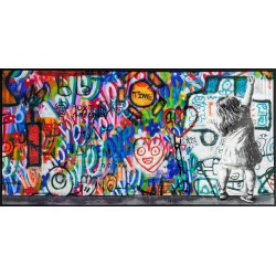 Graffiti Wall Art - 120cm x 60cm